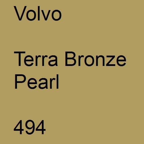 Volvo, Terra Bronze Pearl, 494.